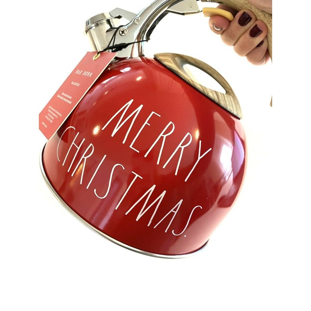 New Rae Dunn by Magenta 2020 Red Tea Kettle - Picture 9 of 10